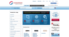 Desktop Screenshot of galeria-biznesu.pl