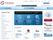 Tablet Screenshot of galeria-biznesu.pl